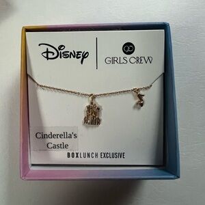 Disney Girls Crew Cinderella Castle Necklace